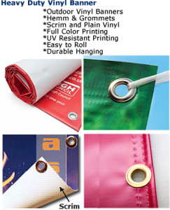 Hemm and Grommet Banner Printing