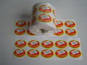 Round Label Printing