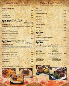 Full Color Menus Printing