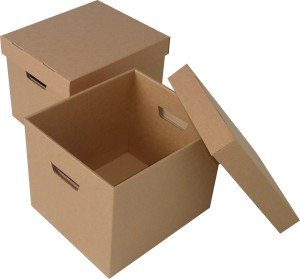 Separate Lid Corrugate Box